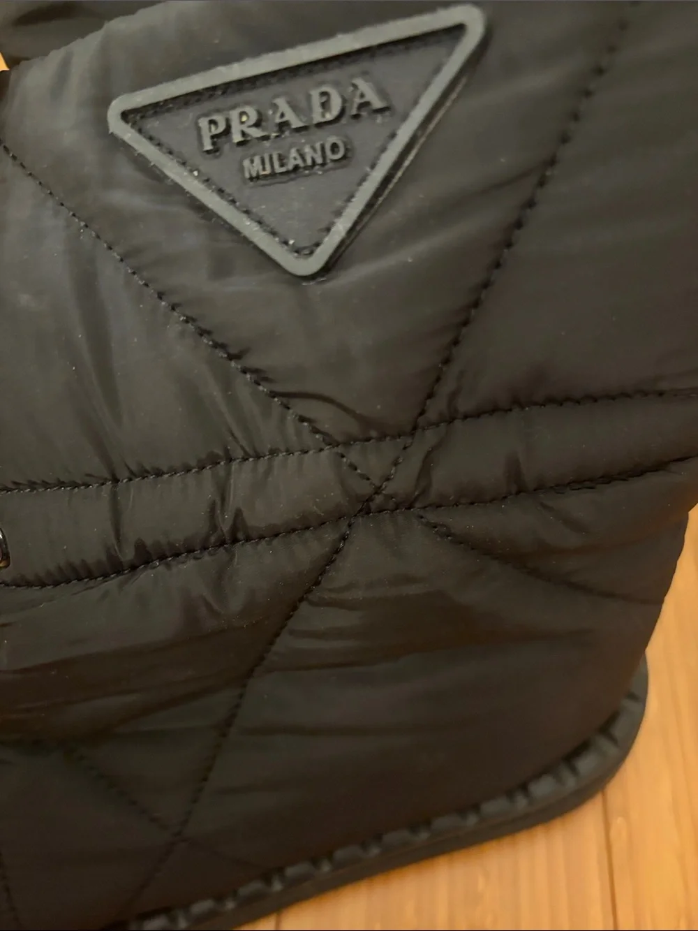 Prada  Quilted Black snow Winter Boots
